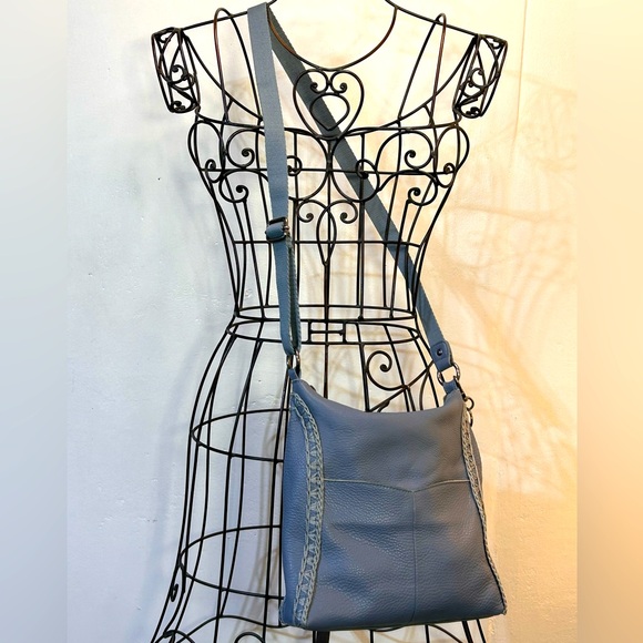 The Sak Handbags - The Sak blue leather Crossbody bag #H-13